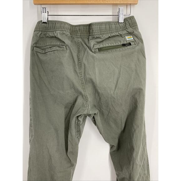 Vuori Ripstop Pants Men’s Large Olive Casual Outdoor Utility 945 - Picture 7 of 9